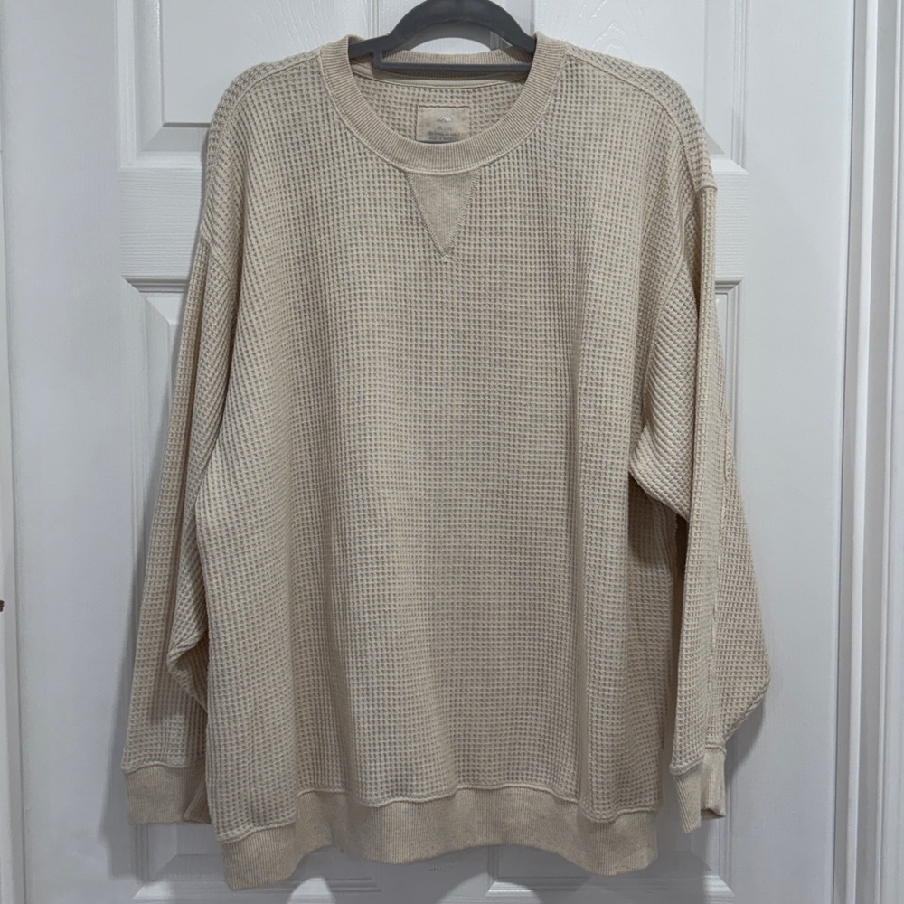 Aerie Waffle Sweatshirt